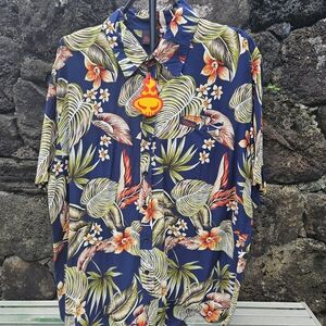 TAMBA Tropical Print Men's Shirt